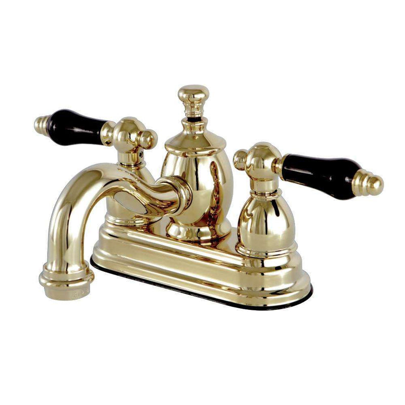 Kingston Brass KS7102PKL 4 in. Centerset Bath Faucet Brass