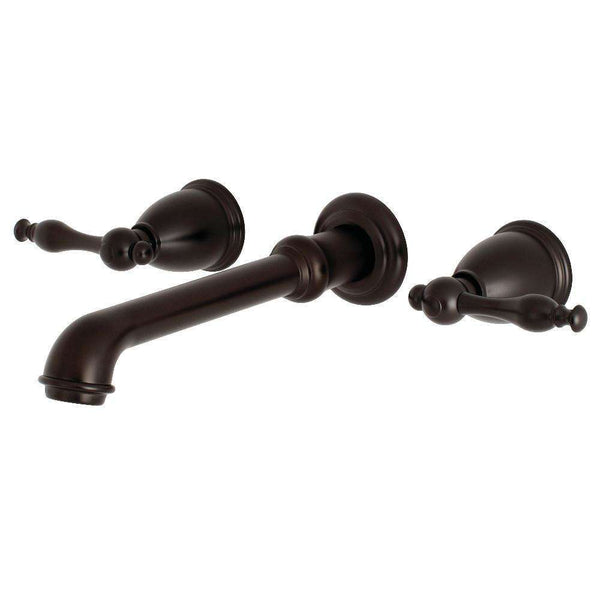 Kingston Brass KS7025NL Naples 2-Handle Wall Mount Roman