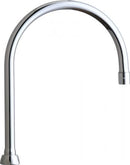 Chicago Faucets 8" Rigid Swing Gooseneck Spout GN8AE3JKABCP