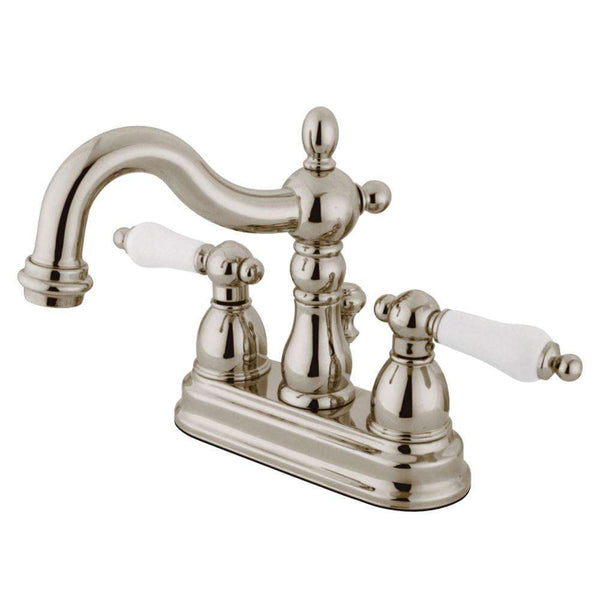 Kingston KB1606PL Heritage 4 in. Centerset Bath F Nickel