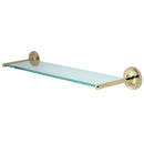 Kingston Brass BA319PB Glass Shelf, Polished Brass