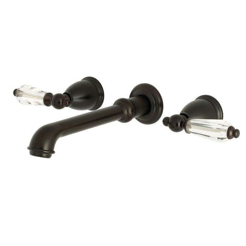 Kingston KS7125WLL Wilshire Two-Hnd Wall Mount Bath Faucet