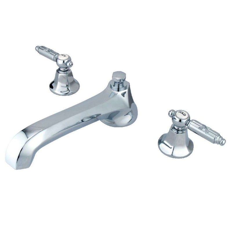 Kingston Brass KS4301GL Roman Tub Filler, Polished Chrome