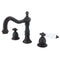 Kingston Brass KS1975PL 8 in. Widespread Bath Faucet Bronze