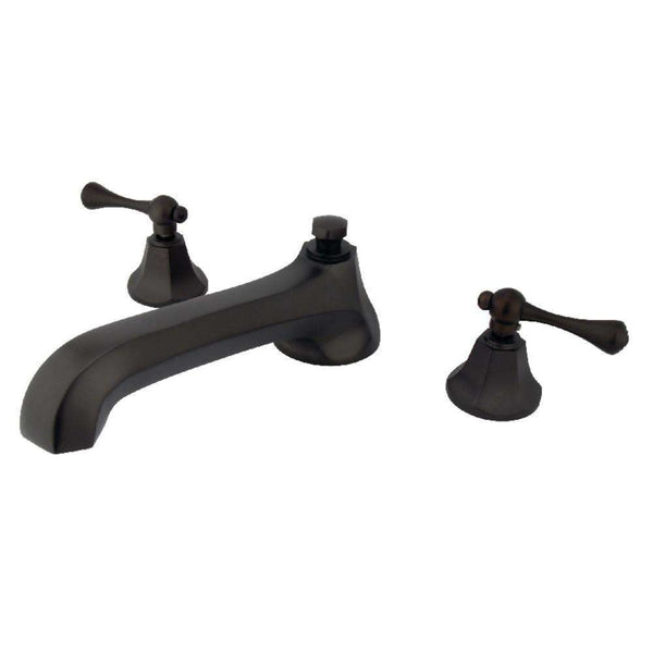 Kingston Brass KS4305BL Roman Tub Filler, Oil Rubbed Bronze