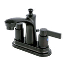 Kingston Brass FB7625NDL 4 in. Centerset Bath Faucet Bronze