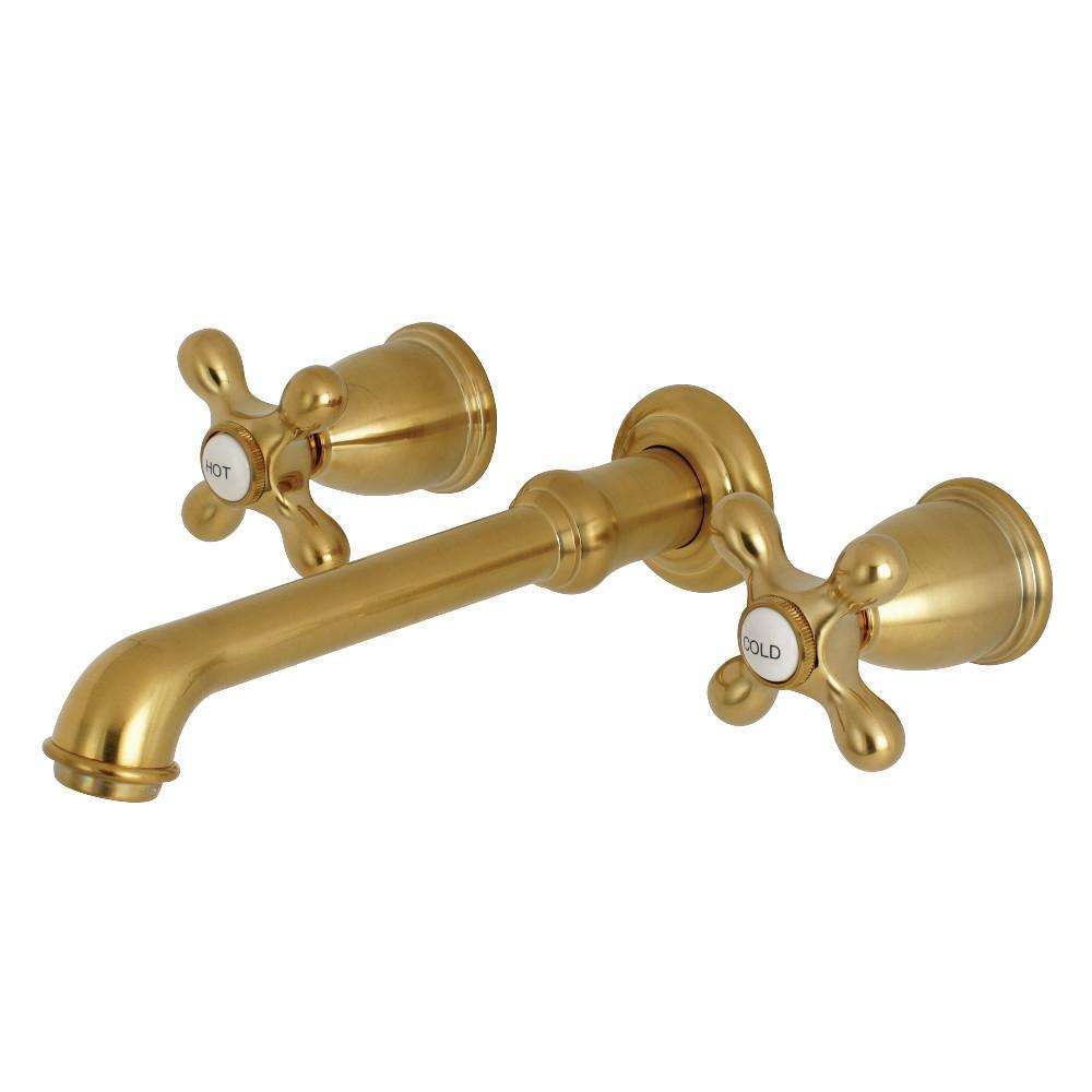 Kingston KS7127AX 8-Inch Center Wall Mount Bath Faucet