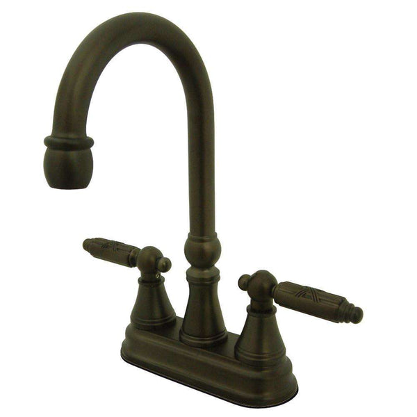 Kingston Brass KS2495GL Bar Faucet, Oil Rubbed Bronze