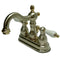 Kingston KB1609PL Heritage 4 in. Centerset Bath Faucet/