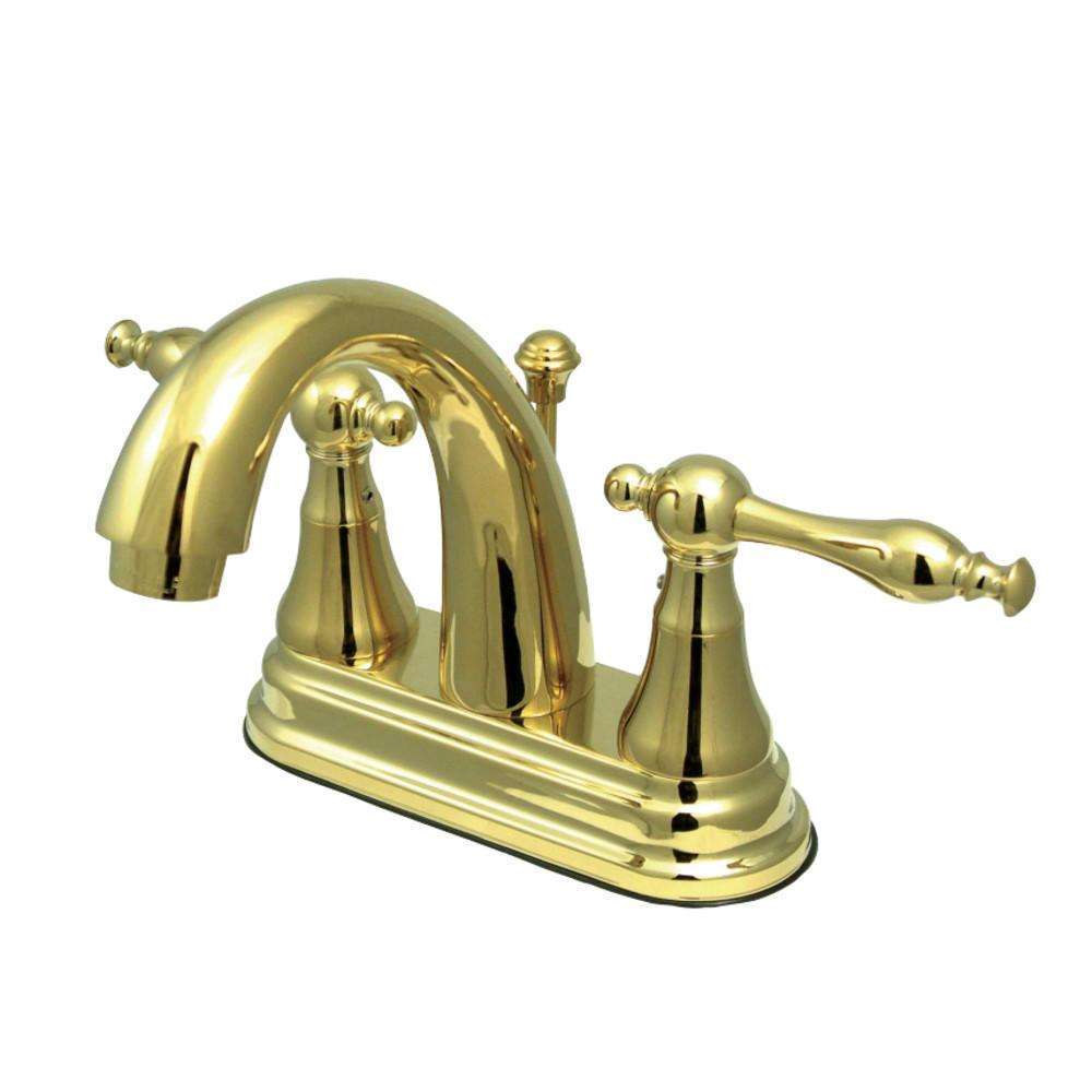 Kingston Brass KS7612NL 4 in. Centerset Bath Faucet Brass