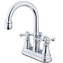 Kingston Brass KS2611KX 4 in. Centerset Bath Faucet