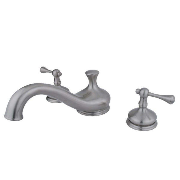 Kingston Brass KS3338BL Roman Tub Filler, Brushed Nickel