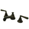 Kingston Brass KS4465HL 8 in. Widespread Bath Faucet Bronze