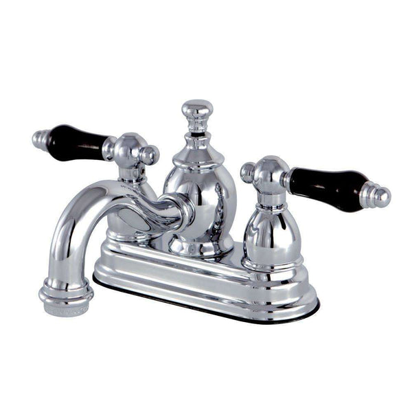 Kingston Brass KS7101PKL 4 in. Centerset Bath Faucet