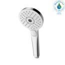 TOTO G Series Round Three Spray Modes 4 inch 1.75 GPM Handshower with ACTIVE WAVE, COMFORT WAVE, and WARM SPA, Polished Chrome TBW01011U4