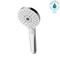 TOTO G Series Round Three Spray Modes 4 inch 1.75 GPM Handshower with ACTIVE WAVE, COMFORT WAVE, and WARM SPA, Polished Chrome TBW01011U4#CP