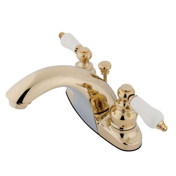 Kingston Brass KB7642PL 4 in. Centerset Bath Faucet Brass