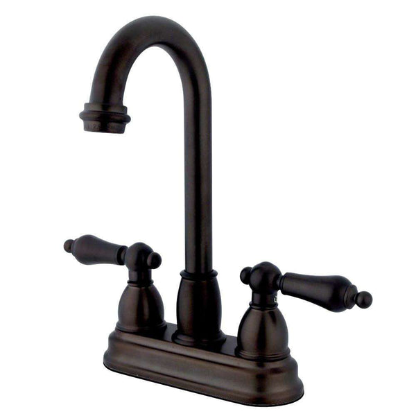 Kingston Brass KB3495AL Restoration 4" Centerset Bar Faucet