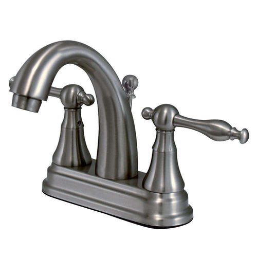 Kingston Brass KS7618NL 4 in. Centerset Bathroom Faucet