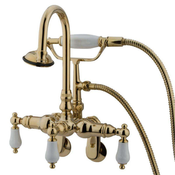 Kingston Brass CC305T2 Vintage Wall Mount Tub