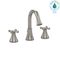 TOTO Vivian Alta Two Cross Handle Widespread 1.2 GPM Bathroom Sink Faucet, Polished Nickel TL220DD1H12#PN