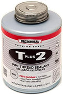 Rectorseal 23431 Pint Brush Top T Plus 2 Thread Sealant Tube