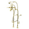 Kingston Brass CCK103T2 Vintage Tub Filler Combo with Lever