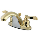 Kingston Brass KB8642NFL 4 in. Centerset Bath Faucet Brass