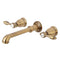 Kingston Brass KS7023TAL Roman Tub Filler, Antique Brass