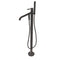 Kingston Brass KS8135DL Concord Floor Mount Tub Filler with