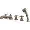 Kingston Brass KS43085BX Roman Roman Tub Filler 5 Pieces