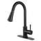 Kingston LS8726DL Sg-Hnd Pull-Down Kitchen Faucet, Naples