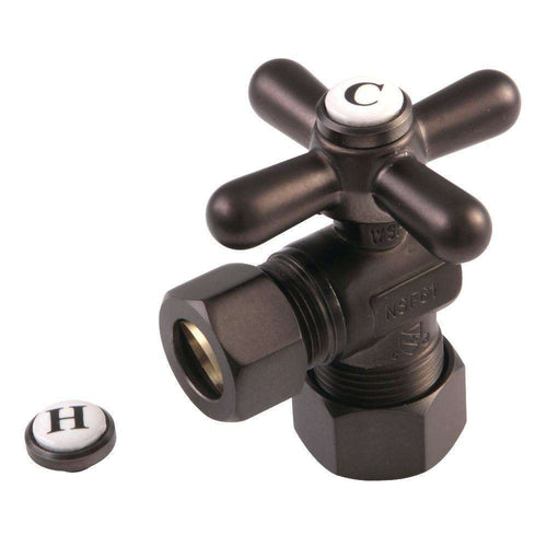 Kingston CC54405X O.D. Comp, 1/2" O.D. Comp Ag Shut-off