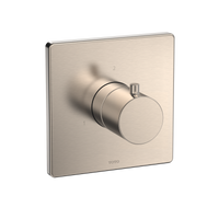 TOTO Square Two-Way Diverter Shower Trim, Brushed Nickel TBV02103U#BN