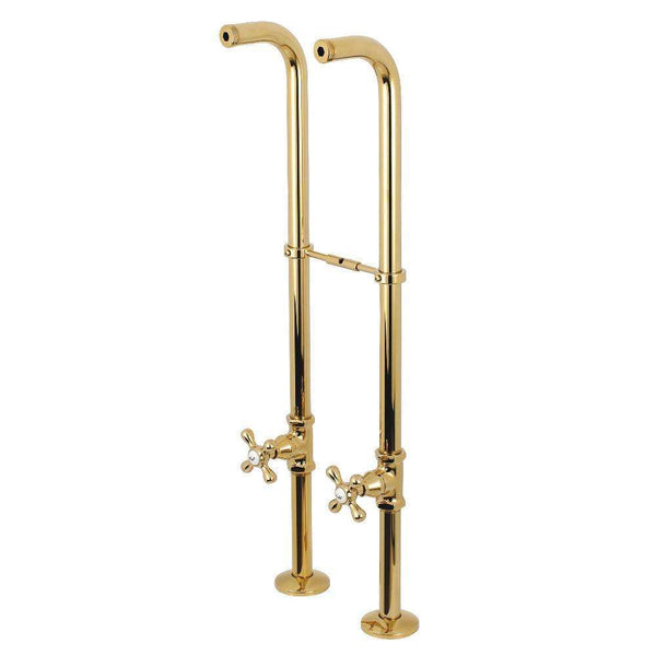 Kingston Brass CC266S2AX Supply Line Package, Polished Brass