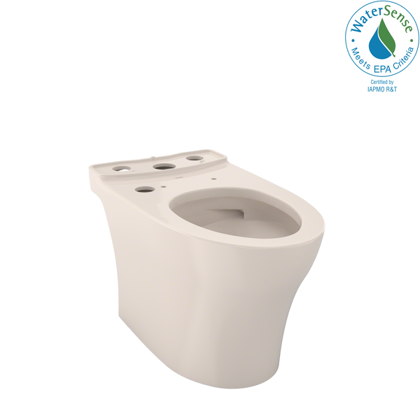 TOTO Aquia IV WASHLET Elongated Skirted Toilet Bowl with CEFIONTECT, Sedona Beige CT446CUGT40#12