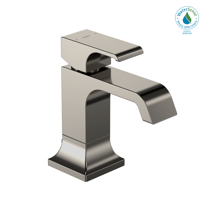 TOTO GC 1.2 GPM Single Handle Bathroom Sink Faucet with COMFORT GLIDE Technology, Polished Nickel TLG08301U