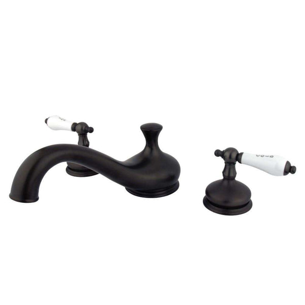 Kingston Brass KS3335PL Heritage Roman Tub Filler,