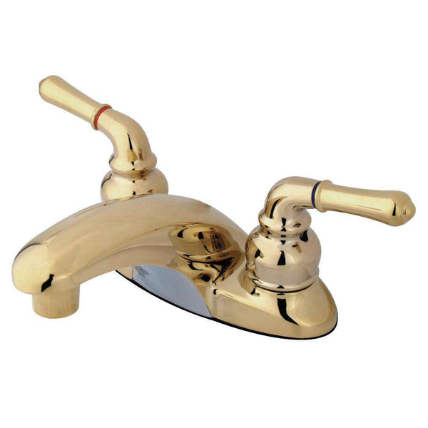 Kingston Brass GKB622LP 4 in. Centerset Bath Faucet Brass