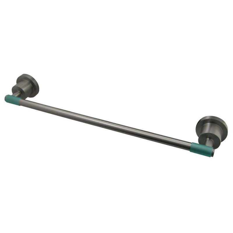 Kingston Brass BA8212SNDGL Green Eden 18-Inch Towel Bar