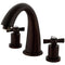 Kingston Brass KS2365ZX Roman Tub Filler, Oil Rubbed Bronze