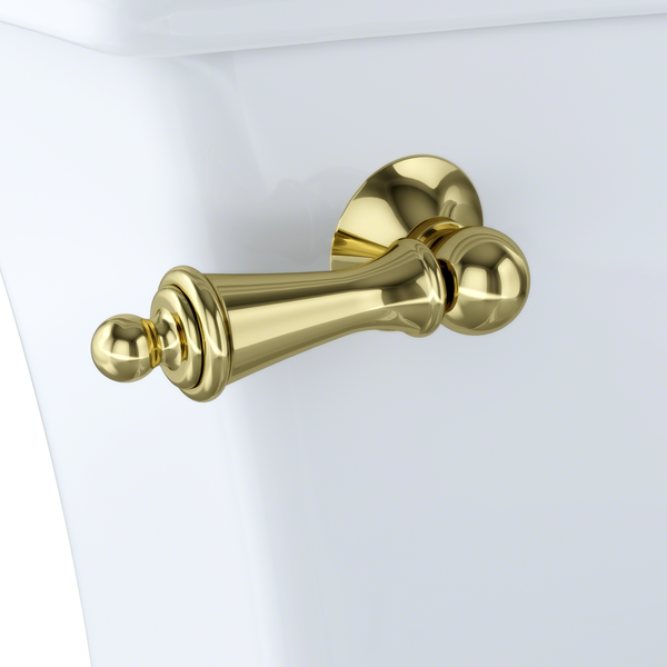 TOTO TRIP LEVER POLISHED BRASS For CLAYTON TOILET