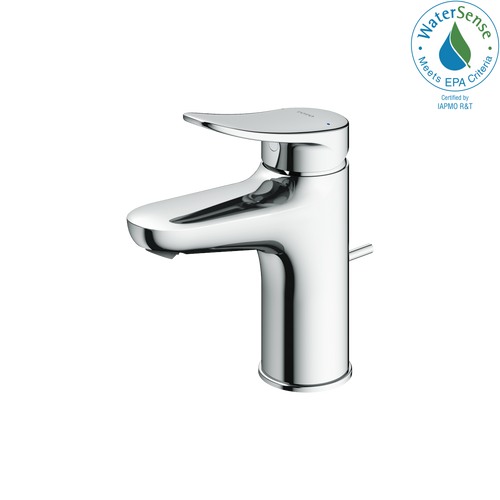 TOTO LF 1.2 GPM Single Handle Bathroom Sink Faucet, Polished Chrome TLS04301U#CP