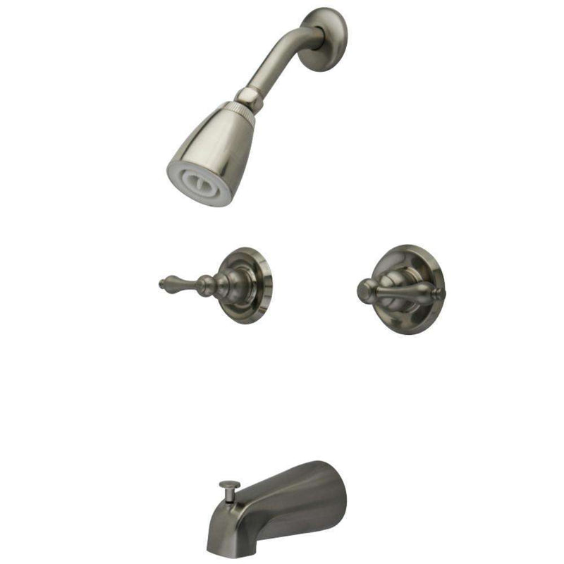 Kingston Brass KB248AL Magellan Twin Handle Tub & Shower