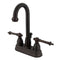 Kingston Brass KB3615TL 4 in. Centerset Bath Faucet Bronze