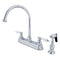 Kingston Brass KB3751PLBS Centerset Kitchen Faucet