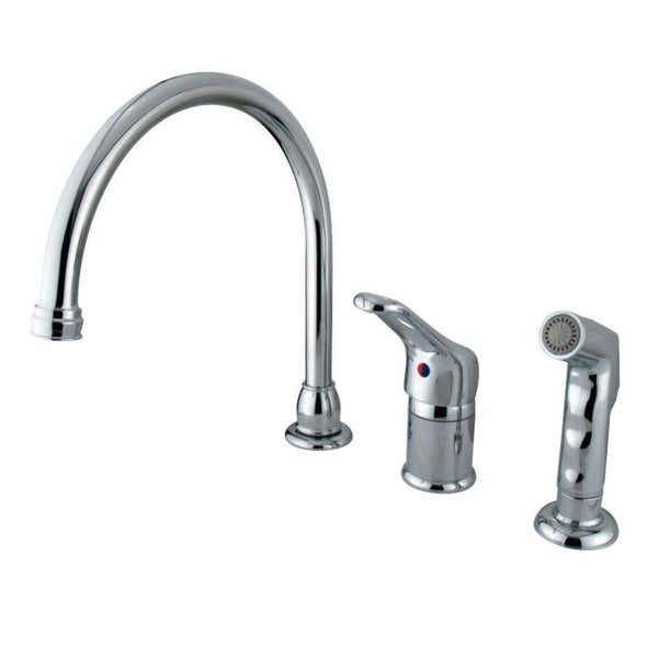 Kingston Brass KB811 Single-Handle Widespread Kitchen Faucet