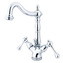 Kingston Brass KS1431BL 4 in. Centerset Bath Faucet