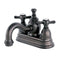 Kingston Brass KS7105BEX 4 in. Centerset Bath Faucet Bronze