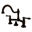 Kingston Brass KS3915AL Restoration Bath Bridge Faucet